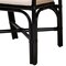 Baxton Studio Miranda Modern Bohemian Two-Tone Black and Natural Brown Rattan 2-Piece Dining Chair Set 233-2PC-13232-ZORO - alternate 9